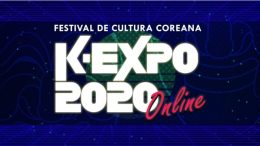 banner do evento de Kpop e cultura coreana