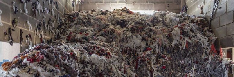tecidos desfibrados para confecção de cobertores como os que serão doados pelo Magalu