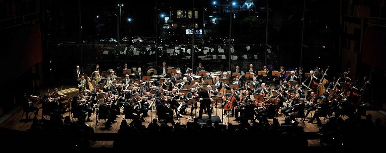 concerto Osesp no teatro B32 (foto Reinaldo Canato)