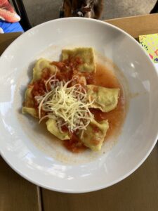 prato de ravioli