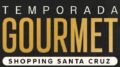 banner do evento, escrito temporada gourmet shopping santa cruz