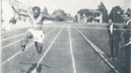 foto antiga do corredor Alfredo Gomes, primeiro vencedor da São Silvestre