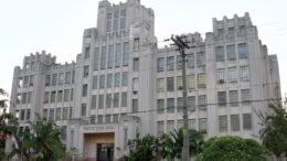 foto da fachada do Instituto Biológico - preddio antigo, cinza